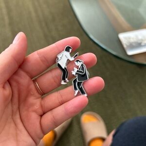 PULP FICTION ENAMEL PINS